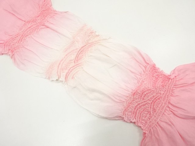 JAPANESE KIMONO / SHIBORI SUMMER OBIAGE